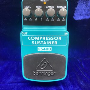 Behringer CS400 compessor sustainer pedal