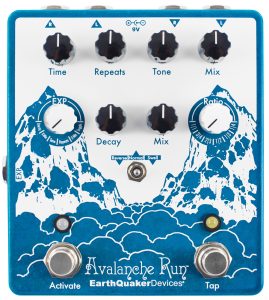 Avalanche Run - Stereo Reverb & Delay with Tap Tempo