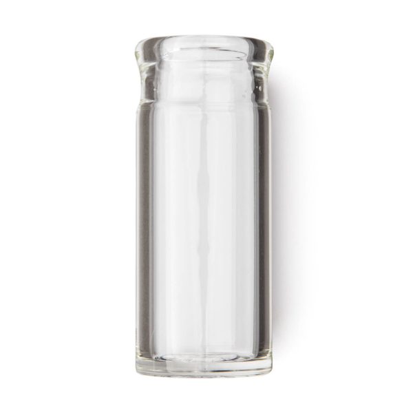 276 DUNLOP BLUES BOTTLE HEAVY WALL LARGE CLEAR SLIDE