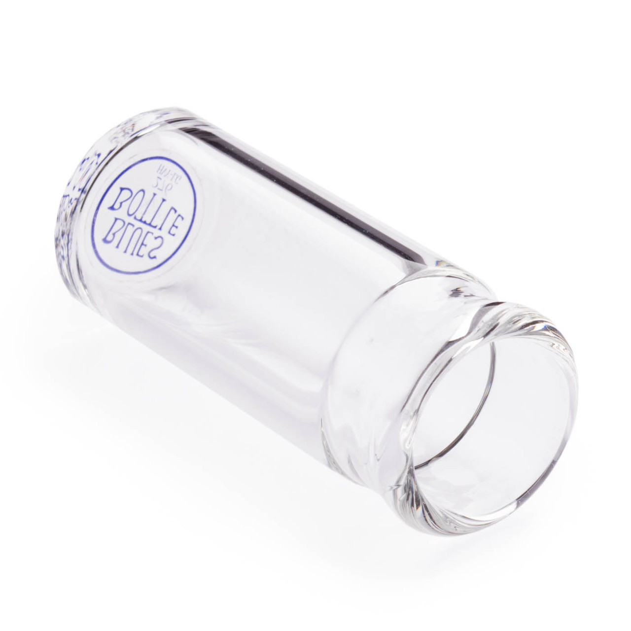 276 DUNLOP BLUES BOTTLE HEAVY WALL LARGE CLEAR SLIDE - Image 3
