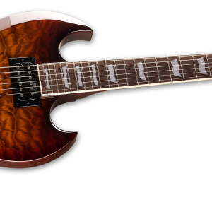 ESP LTD Viper 256 Dark Brown Sunburst LVIPER256QMDBSB