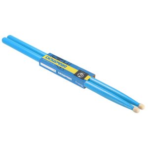 5A Maple Wood Drumsticks – Blue