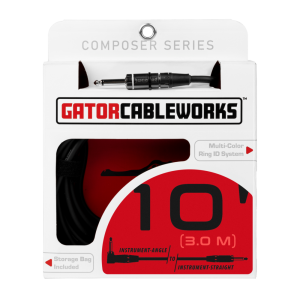 10 Foot Strt to RA Instrument Cable / GCWC-INS-10RA