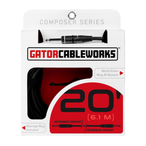 20 Foot Strt To RA Instrument Cable GCWC-INS-20