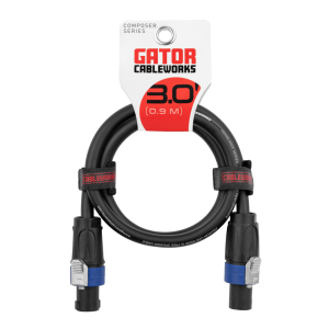 3 Foot Twist Lock Connector Speaker Cable GCWC-SPK-03-2TL