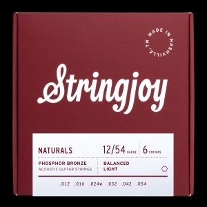 Stringjoy Naturals | Light Gauge (12 54) / SJ-NB1254