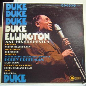 Ellington, Duke And His Orchestra Also Starring The Exciting Sounds Of Bobby Freedman