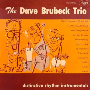 Brubeck Trio, The Dave  – Distinctive Rhythm Instrumentals | 3-205