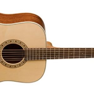Washburn D7S Harvest Dreadnought Acoustic Guitar. Natural Gloss / WD7S-A