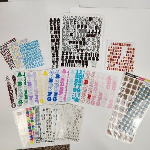 ABC Sticker Pack / 1009