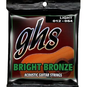 GHS Bright Bronze acoustic guitar strings Light 12 54 / BB30L