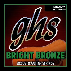 GHS Bright Bronze acoustic guitar strings Medium 13 56 / BB40M