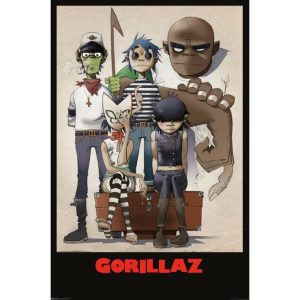 Gorillaz Family Portrait / 50573cR