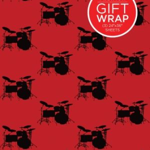 HAL LEONARD WRAPPING PAPER – DRUMSET THEME / 152189