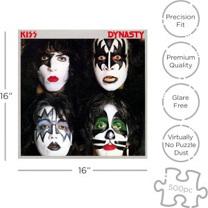 Kiss Dynasty 500 Piece Album Puzzle