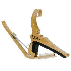 Kyser KG6G Quick Change 6 String Capo Gold