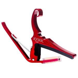 Kyser KG6R Quick Change 6 String Capo Red