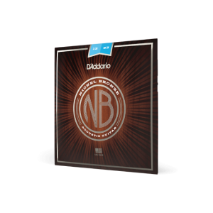 12 53 Light, Nickel Bronze Acoustic Guitar Strings / NB1253