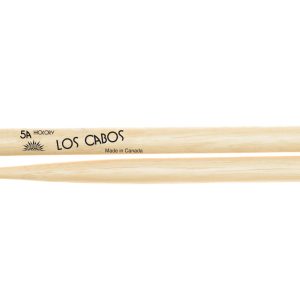 Los Cabos LCD5AHN 5A Nylon Tip Hickory Drumsticks / LCD5AHN-U