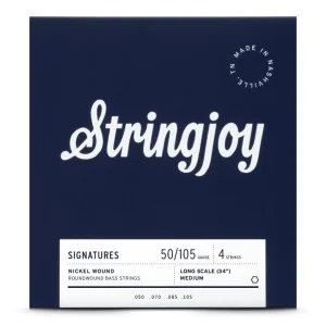Stringjoy Signatures (long scale 34″) Medium Gauge (50 105) / SJ-BA50105LS