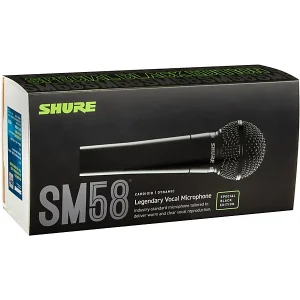 Shure SM58-BLK Special Black Edition