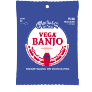 Vega Banjo Strings 5 string Light V700