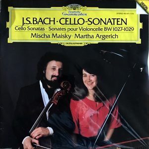 J.S. Bach* - Mischa Maisky - Martha Argerich – Cello-Sonaten